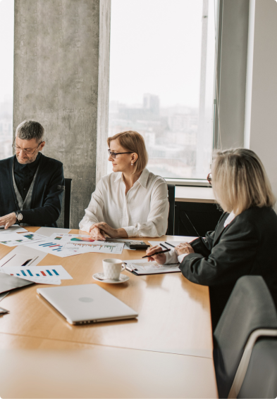 Professional business environment